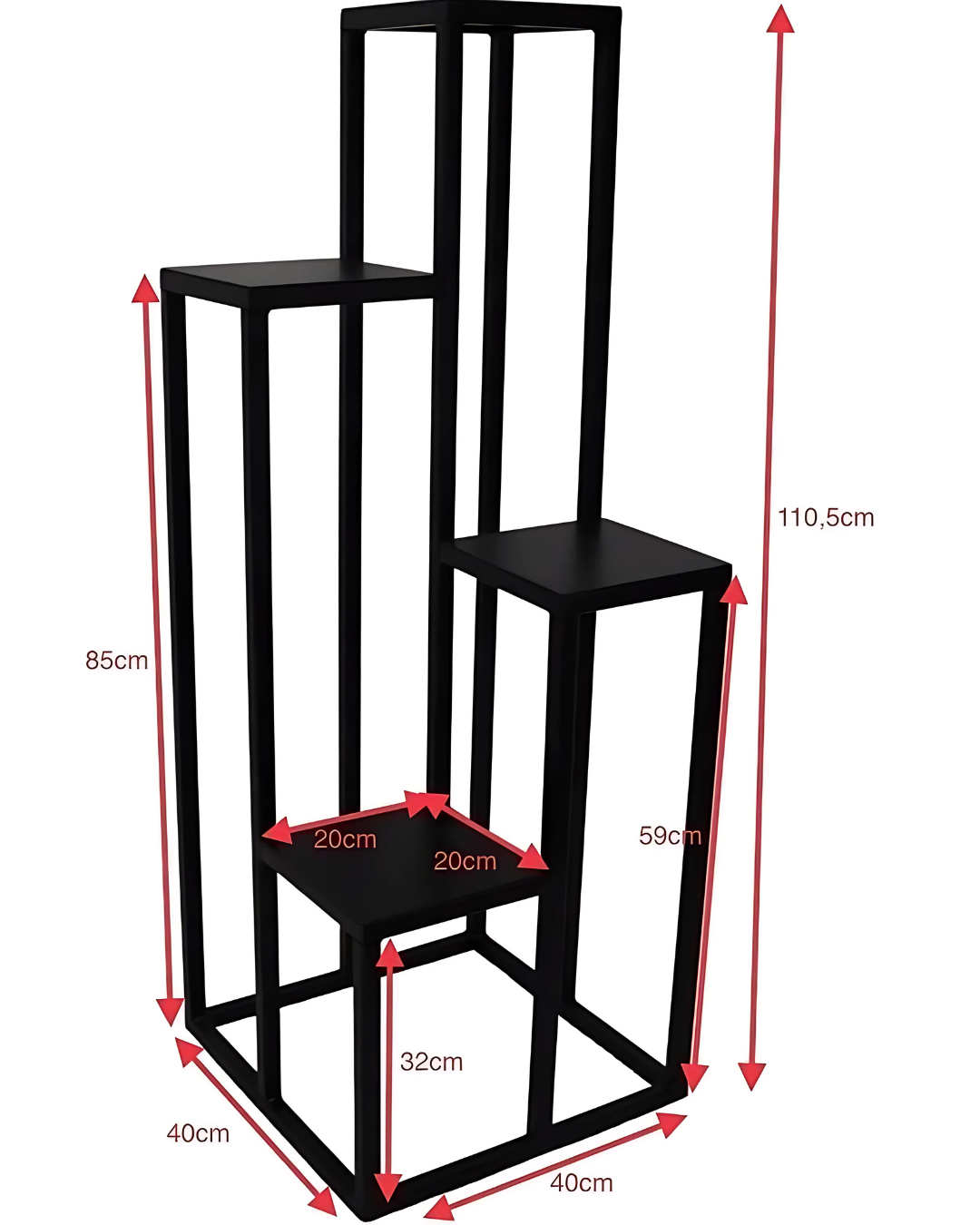 Four Level Plant stand Set