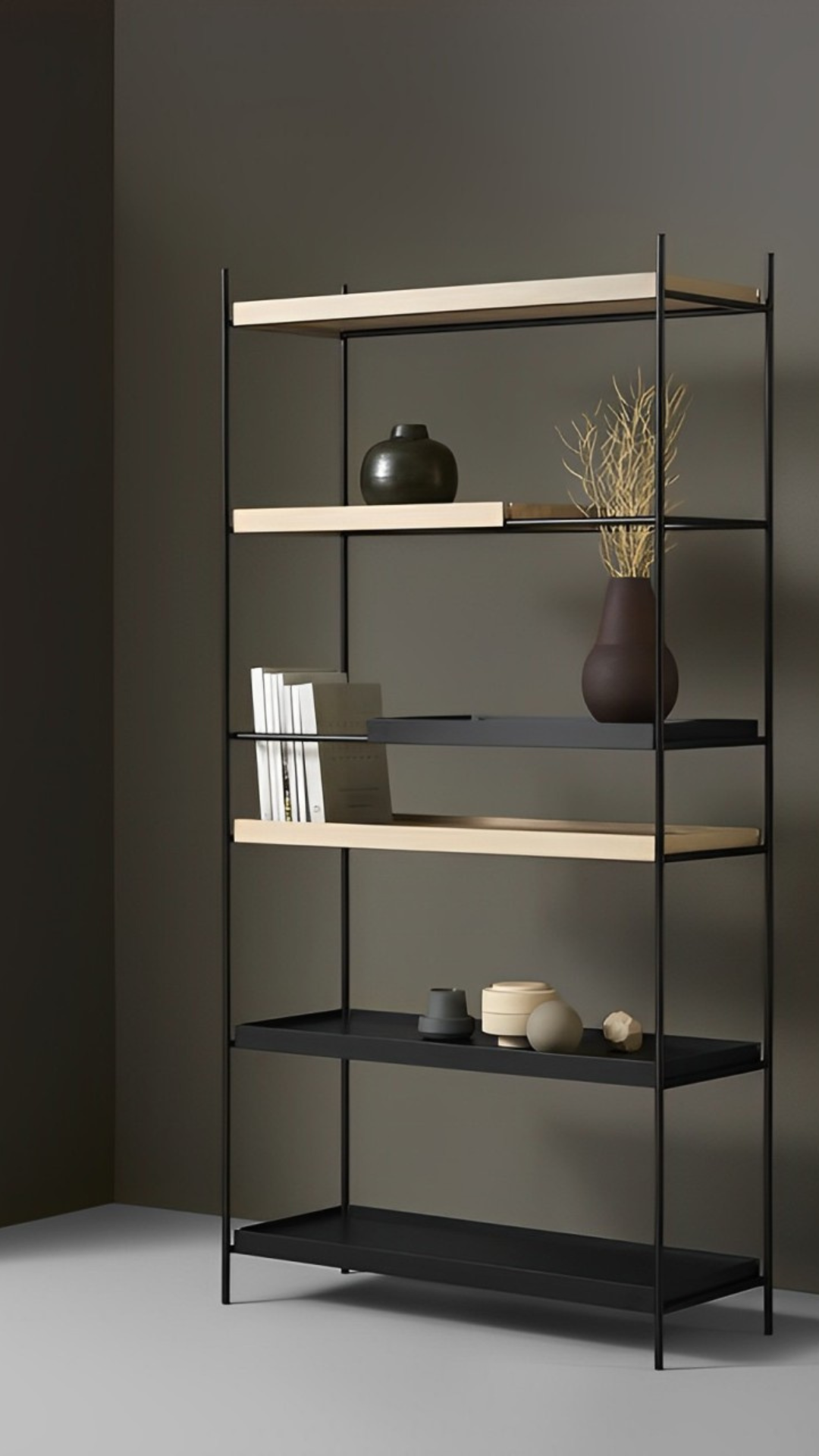 Wood Tray Shelf