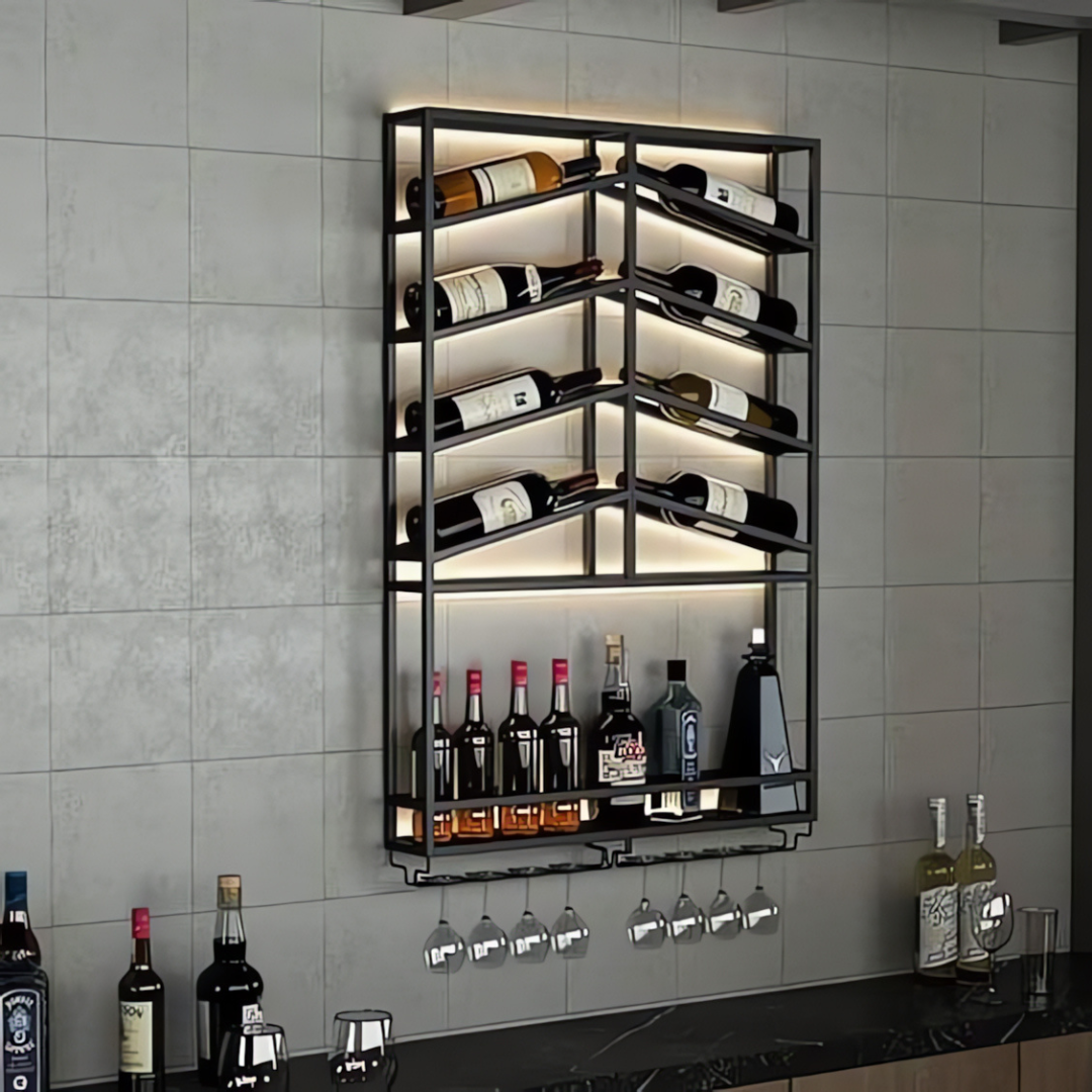 Mounted Winery Rack