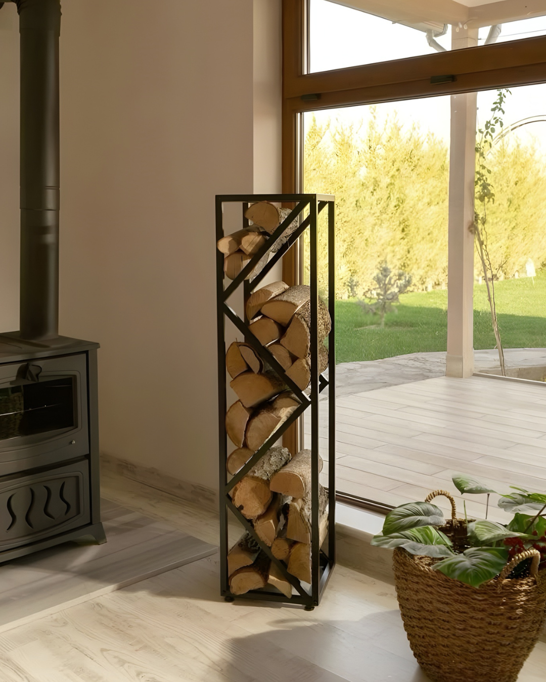 Ember Line Stand ( Wood Storage )