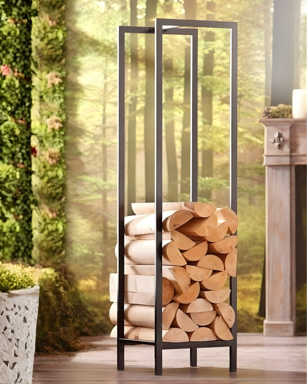 Flame Column ( Wood Storage )